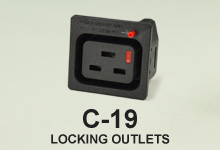 C-19 AC Locking Outlets