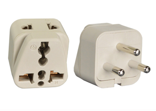 THAILAND, ASIA, SOUTH AMERICA UNIVERSAL 16 AMPERE-250 VOLT DOUBLE PLUG ADAPTER CONVERTER, <font color="yellow">(4.8 mm)</font> PIN DIAMETER, TYPE O TIS 166-2549 (THI-16P), 2 POLE-3 WIRE GROUNDING (2P+E). IVORY.

<br><font color="yellow">Notes: </font>

<br><font color="yellow">*</font> Plug adapter mates with Thailand TIS 2432-2555 Type O Sockets & Universal Sockets. View:  <a href="https://internationalconfig.com/icc6.asp?item=85100X45D" style="text-decoration: none">Thailand Receptacles, Outlets </a>.

<br><font color="yellow">*</font> Maximum in use electrical rating 16 Ampere 250 Volt.
 
<br><font color="yellow">*</font> Add-on adapter #74900-SGA required for "Grounding / Earth" connection when adapter is used with European, German, French, Schuko CEE 7/7 & CEE 7/4 plugs.
<br><font color="yellow">*</font><font color="yellow">*</font> Scroll down to view related product groups including similar adapters or select from Adapter Links and Transformer Links.
<br><font color="yellow">*</font> Adapter Links:  
<font color="yellow">-</font> <a href="https://www.internationalconfig.com/plug_adapt.asp" style="text-decoration: none">Country Specific Adapters</a> <font color="yellow">-</font> <a href="https://www.internationalconfig.com/universal_plug_adapters_multi_configuration_electrical_adapters.asp" style="text-decoration: none">Universal Adapters</a> <font color="yellow">-</font> <a href="https://www.internationalconfig.com/icc5.asp?productgroup=%27Plug%20Adapters%2C%20International%27" style="text-decoration: none">Entire List of Adapters</a> <font color="yellow">-</font> <a href="https://www.internationalconfig.com/Electrical_Adapters_C13_C14_C19_C20_C15_C7_C5_C21_60309_and_Electrical_Adapter_Power_Cords.asp" style="text-decoration: none">IEC 60320 Adapters</a> <font color="yellow">-</font><BR> <a href="https://www.internationalconfig.com/icc6.asp?item=IEC60320-Power-Cord-Splitters" style="text-decoration: none">IEC 60320 Splitter Adapters </a> <font color="yellow">-</font> <a href="https://www.internationalconfig.com/icc6.asp?item=IEC60320-Power-Cord-Splitters" style="text-decoration: none">NEMA Splitter Adapters </a> <font color="yellow">-</font> <a href="https://www.internationalconfig.com/icc6.asp?item=888-2126-ADPU" style="text-decoration: none">IEC 60309 Adapters</a> <font color="yellow">-</font> <a href="https://www.internationalconfig.com/cordhelp.asp" style="text-decoration: none">Worldwide and IEC Power Cord Selector</a>.
<br><font color="yellow">*</font> Transformer Links: <font color="yellow">-</font> <a href="https://www.internationalconfig.com/icc6.asp?item=Transformers" style="text-decoration: none">Step-Up, Step-Down Transformers & Voltage Converters </a>.
