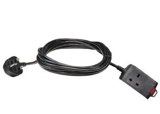 EXTENSION CORD, 13 AMPERE-250 VOLT, BRITISH, UK, UNITED KINGDOM EXT. CORD, BS 1363A 13 AMP. FUSED TYPE G PLUG (UK1-13P), H05VV-F (PVC) 1.5mm2 CORDAGE (70�C), BS 1363 TYPE G CONNECTOR (UK1-13R), 2 POLE-3 WIRE GROUNDING (2P+E), POWER CORD 4.6 METERS (15 FEET) (180") LONG. BLACK.
<br><font color="yellow">Length: 4.6 METERS (15 FEET)</font>
<br><font color="yellow">Notes: </font> 
<br><font color="yellow">*</font> With integral hanger bracket.
<br><font color="yellow">*</font> Extension cord length options. Select: <a href="https://internationalconfig.com/icc6.asp?item=37006" style="text-decoration: none"> 6FT </a> <font color="yellow">-</font> <a href="https://internationalconfig.com/icc6.asp?item=37010" style="text-decoration: none"> 10FT </a> <font color="yellow">-</font> <a href="https://internationalconfig.com/icc6.asp?item=37015" style="text-decoration: none"> 15FT  </a> <font color="yellow">-</font> <a href="https://internationalconfig.com/icc6.asp?item=37025" style="text-decoration: none"> 25FT </a> <font color="yellow">-</font> <a href="https://internationalconfig.com/icc6.asp?item=37050" style="text-decoration: none"> 50FT </a> <font color="yellow">-</font> <a href="https://internationalconfig.com/icc6.asp?item=37075" style="text-decoration: none"> 75FT </a> <font color="yellow">-</font> <a href="https://internationalconfig.com/icc6.asp?item=37100" style="text-decoration: none"> 100FT  </a> .    
<BR><font color="yellow">*</font> GFCI / RCD Plug Versions: <a href="https://internationalconfig.com/icc6.asp?item=37025-RCD" style="text-decoration: none"> 37025-RCD </a>. <BR><font color="yellow">*</font> GFCI / RCD Inline 10mA Versions: <a href="https://internationalconfig.com/icc6.asp?item=37025-RCDS10" style="text-decoration: none"> 37025-RCDS10 </a> .<BR> 
<font color="yellow">*</font> GFCI / RCD Inline 30mA Versions: <a href="https://internationalconfig.com/icc6.asp?item=37025-RCDS30" style="text-decoration: none"> 37025-RCDS30 </a> .
<br><font color="yellow">*</font> Extension cords for all countries are available including IEC 60309, IEC 60320 types.
<br><font color="yellow">*</font> British, UK extension cords in various lengths, GFCI (RCD) versions, Plugs, Outlets, Power Cords, Socket strips, Adapters are listed below in related products. Scroll down to view.
