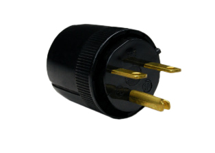 15 AMPERE-250 VOLT (NEMA 6-15P) PLUG, 2 POLE-3 WIRE GROUNDING. BLACK. 

<br><font color="yellow">Notes: </font> 
<br><font color="yellow">*</font> NEMA 6-15P plugs connect with NEMA 6-15R (15A-250V) & NEMA 6-20R (20A-250V) receptacles, connectors, outlets.
<br><font color="yellow">*</font> Plug has "twist & lock" screwless design cord grip strain relief for faster cable assembly.
<br><font color="yellow">*</font> NEMA 6-15 power cords, power strips, plugs, connectors, outlets listed below in related products. Scroll down to view.
 