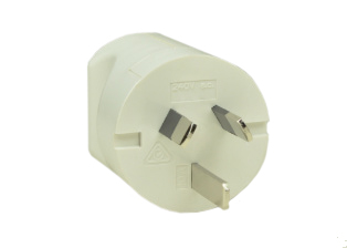 PLUG, AUSTRALIAN, NEW ZEALAND POWER PLUG 10A-240V IEC TYPE I AS/NZS 4417, AS/NZS 3112