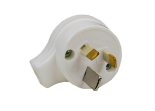 AUSTRALIA / NEW ZEALAND 15 AMPERE-250 VOLT ANGLE POWER PLUG (AS/NZS 3112) (AU2-15P), 2 POLE-3 WIRE GROUNDING. WHITE.

<br><font color="yellow">Notes: </font> 
<br><font color="yellow">*</font> Plug connects with 15 Ampere, 20 Ampere Australian, New Zealand outlets, connectors.
<br><font color="yellow">*</font> Scroll down to view related products.
