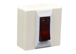 15 AMPERE 250 VOLT SINGLE POLE MODULAR CIRCUIT BREAKER, 36mmX36mm size, **4.8 x 0.08mm SPADE TERMINALS, ON / OFF INDICATOR LIGHT. IVORY. UL ISTED.

<br><font color="yellow">Notes: </font> 
<br><font color="yellow">*</font> **Terminals require "Insulated" Q.C. connectors.
<br><font color="yellow">*</font> Mounts on American 2x4, 4x4 wall boxes or panel mount. Surface mounts on wall boxes #74225, #84225-AR.
<br><font color="yellow">*</font> Mounts in "12", "3", "6", "9" clock hour positions on wall plates / mounting frames.
<br><font color="yellow">*</font> Mating wall plates / mounting frames, GFCI outlets, PDU power strips, circuit breaker, switch, plug adapters are listed below in related products. Scroll down to view.