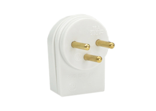 ISRAELI 16 AMPERE-250 VOLT ANGLE PLUG TYPE H, SI 32 (IS1-16P), 2 POLE-3 WIRE GROUNDING (2P+E), MAX. O.D. CORD GRIP = 0.354". WHITE.

<br><font color="yellow">Notes: </font> 
<br><font color="yellow">*</font> Terminal screws torque = 0.5Nm, Assembly screws = 0.8Nm.
