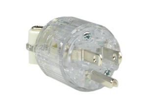 JAPAN 15 AMPERE-125 VOLT TRANSPARENT HOSPITAL GRADE PLUG, JIS C 8303 (JA1-15P), TYPE B, IMPACT RESISTANT, 2 POLE-3 WIRE GROUNDING (2P+E), TERMINALS ACCEPT 12/3, 14/3, 16/3, 18/3 AWG CONDUCTORS, 0.300-0.625" CORD GRIP RANGE. TRANSPARENT. 
<BR> PSE APPROVED.
 
<br><font color="yellow">Notes: </font> 
<br><font color="yellow">* </font> Certifications: PSE, JET, JIS C 8303, RoHS.
<br><font color="yellow">*</font> Screw terminal torque = 1.1Nm - 1.2Nm, Cord grip torque = 1.1Nm - 1.2Nm, Assembly screw torque = 0.5Nm.
<br><font color="yellow">*</font> Japan power cords, power strips, plugs, outlets, connectors listed below in related products. Scroll down to view.
