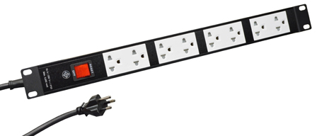 THAILAND, ASIA, SOUTH AMERICA PDU POWER STRIP, 16 AMPERE 250 VOLT, SURGE SUPPRESSION, EIGHT MULTI-CONFIGURATION OUTLETS TIS 2432-2555, TYPE O, 19" HORIZONTAL RACK MOUNT, 1U SIZE, ILLUMINATED D.P. CIRCUIT BREAKER - ON/OFF SWITCH, SHUTTERED CONTACTS, METAL ENCLOSURE, TIS 166-2459 PLUG, 3 METER (118") POWER CORD, 2 POLE-3 WIRE GROUNDING (2P+E). BLACK.
MATERIAL: PC, OPERATING TEMP = -20C TO +70C


<br><font color="yellow"> Notes: </font> 
<br><font color="yellow">*</font> Outlets accept 250 volt International plugs. View print for plug compatibility chart.

<br><font color="yellow">*</font> Outlets accept American 15A-125V NEMA 5-15P, NEMA 1-15P plugs. View print for plug compatibility chart.

 