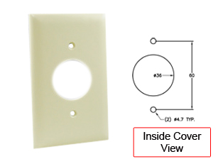 Wengart Double Outlet 250VAC 15Amp 6-15R Wall Outlet