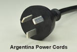 Argentina AC Power Cords and AC Power Cables