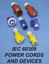 IEC 60309 AC Power Cords and Devices