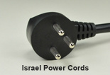 Israel AC Power Cords and AC Power Cables