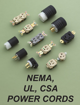 NEMA, UL, CSA, AC Power Cords