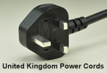 United Kingdom AC Power Cords and AC Power Cables