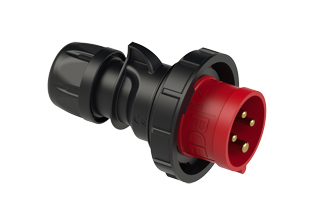 PCE 01492-6, PLUG, 16A/20A-380V, WATERTIGHT IP67, 6h, 3P4W, COMPRESSION STRAIN RELIEF, RED.
<br>PIN & SLEEVE PLUG. cULus, OVE approved. Conformity Standards, UL 1682, UL 1686, IEC 60309-1, IEC 60309-2, CSA C22.2 182.1, CEE, EN 60309-1, EN 60309-2.

<br><font color="yellow">Notes: </font>
<br><font color="yellow">*</font> View "Dimensional Data Sheet" for extended product detail specifications and device measurement drawing.
<br><font color="yellow">*</font> View "Associated Products 1" for general overview of devices within this product category.
<br><font color="yellow">*</font> View "Associated Products 2" to download IEC 60309 Pin & Sleeve Brochure containing the complete cULus listed range of pin & sleeve devices.
<br><font color="yellow">*</font> Select mating IEC 60309 IP44 splashproof and IP67 watertight devices individually listed below under related products. Scroll down to view.