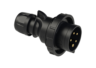 PCE 01592-5, PLUG, 20A-347/600V, WATERTIGHT IP67, 5h, 4P5W, COMPRESSION STRAIN RELIEF, BLACK.
<br>PIN & SLEEVE PLUG. cULus approved. Conformity Standards, UL 1682, UL 1686, IEC 60309-1, IEC 60309-2, CSA C22.2 182.1

<br><font color="yellow">Notes: </font>
<br><font color="yellow">*</font> View "Dimensional Data Sheet" for extended product detail specifications and device measurement drawing.
<br><font color="yellow">*</font> View "Associated Products 1" for general overview of devices within this product category.
<br><font color="yellow">*</font> View "Associated Products 2" to download IEC 60309 Pin & Sleeve Brochure containing the complete cULus listed range of pin & sleeve devices.
<br><font color="yellow">*</font> Select mating IEC 60309 IP44 splashproof and IP67 watertight devices individually listed below under related products. Scroll down to view.