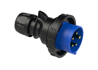 PCE 01592-9, PLUG, 16A/20A-120/208V, WATERTIGHT IP67, 9h, 4P5W, COMPRESSION STRAIN RELIEF, BLUE.
<br>PIN & SLEEVE PLUG. cULus, OVE approved. Conformity Standards, UL 1682, UL 1686, IEC 60309-1, IEC 60309-2, CSA C22.2 182.1, CEE, EN 60309-1, EN 60309-2.

<br><font color="yellow">Notes: </font>
<br><font color="yellow">*</font> View "Dimensional Data Sheet" for extended product detail specifications and device measurement drawing.
<br><font color="yellow">*</font> View "Associated Products 1" for general overview of devices within this product category.
<br><font color="yellow">*</font> View "Associated Products 2" to download IEC 60309 Pin & Sleeve Brochure containing the complete cULus listed range of pin & sleeve devices.
<br><font color="yellow">*</font> Select mating IEC 60309 IP44 splashproof and IP67 watertight devices individually listed below under related products. Scroll down to view.