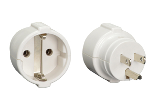 NEMA 5-15P / EUROPEAN CEE 7/3 SCHUKO (EU1-16R) PLUG ADAPTER, 2 POLE-3 WIRE GROUNDING (2P+E). WHITE. 

<br><font color="yellow">Notes: </font> 
<br><font color="yellow">*</font> Connects European CEE 7/7 type F plugs, CEE 7/4 type E plugs, CEE 7/16 type C (Europlug) with <font color="yellow"> NEMA 5-15R (15A-125V) & NEMA 5-20R (20A-125V)</font> outlets.
<br><font color="yellow">*</font><font color="yellow">*</font> Scroll down to view related product groups including similar adapters or select from Adapter Links and Transformer Links.
<br><font color="yellow">*</font> Adapter Links:  
<font color="yellow">-</font> <a href="https://www.internationalconfig.com/plug_adapt.asp" style="text-decoration: none">Country Specific Adapters</a> <font color="yellow">-</font> <a href="https://www.internationalconfig.com/universal_plug_adapters_multi_configuration_electrical_adapters.asp" style="text-decoration: none">Universal Adapters</a> <font color="yellow">-</font> <a href="https://www.internationalconfig.com/icc5.asp?productgroup=%27Plug%20Adapters%2C%20International%27" style="text-decoration: none">Entire List of Adapters</a> <font color="yellow">-</font> <a href="https://www.internationalconfig.com/Electrical_Adapters_C13_C14_C19_C20_C15_C7_C5_C21_60309_and_Electrical_Adapter_Power_Cords.asp" style="text-decoration: none">IEC 60320 Adapters</a> <font color="yellow">-</font><BR> <a href="https://www.internationalconfig.com/icc6.asp?item=IEC60320-Power-Cord-Splitters" style="text-decoration: none">IEC 60320 Splitter Adapters </a> <font color="yellow">-</font> <a href="https://www.internationalconfig.com/icc6.asp?item=IEC60320-Power-Cord-Splitters" style="text-decoration: none">NEMA Splitter Adapters </a> <font color="yellow">-</font> <a href="https://www.internationalconfig.com/icc6.asp?item=888-2126-ADPU" style="text-decoration: none">IEC 60309 Adapters</a> <font color="yellow">-</font> <a href="https://www.internationalconfig.com/cordhelp.asp" style="text-decoration: none">Worldwide and IEC Power Cord Selector</a>.
<br><font color="yellow">*</font> Transformer Links: <font color="yellow">-</font> <a href="https://www.internationalconfig.com/icc6.asp?item=Transformers" style="text-decoration: none">Step-Up, Step-Down Transformers & Voltage Converters </a>.



