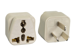 UNIVERSAL AUSTRALIA, CHINA, ARGENTINA 10 AMPERE-250 VOLT TYPE I PLUG ADAPTER, 2 POLE-3 WIRE GROUNDING (2P+E). IVORY. 

<br><font color="yellow">Notes: </font>
<br><font color="yellow">*</font> Adapter #30200 - Maximum in use electrical rating 10 Ampere 250 Volt. 
<br><font color="yellow">*</font> Connects European, British, UK, NEMA, International plugs with Australia 10A, 15A, 20A, China 10A, Argentina 10A outlets.
<br><font color="yellow">*</font> Add-on adapter #74900-SGA required for "Grounding / Earth" connection when #30200 is used with European, German, French "Schuko" CEE 7/7 & CEE 7/4 plugs.
<br><font color="yellow">*</font> Optional plug adapter with integral "Grounding / Earth" Connection is #30220 is listed below in related products.
<br><font color="yellow">*</font> View related products below for country specific universal and International worldwide plug adapters for all countries. Scroll down to view.
<br><font color="yellow">*</font><font color="yellow">*</font> Scroll down to view related product groups including similar adapters or select from Adapter Links and Transformer Links.
<br><font color="yellow">*</font> Adapter Links:  
<font color="yellow">-</font> <a href="https://www.internationalconfig.com/plug_adapt.asp" style="text-decoration: none">Country Specific Adapters</a> <font color="yellow">-</font> <a href="https://www.internationalconfig.com/universal_plug_adapters_multi_configuration_electrical_adapters.asp" style="text-decoration: none">Universal Adapters</a> <font color="yellow">-</font> <a href="https://www.internationalconfig.com/icc5.asp?productgroup=%27Plug%20Adapters%2C%20International%27" style="text-decoration: none">Entire List of Adapters</a> <font color="yellow">-</font> <a href="https://www.internationalconfig.com/Electrical_Adapters_C13_C14_C19_C20_C15_C7_C5_C21_60309_and_Electrical_Adapter_Power_Cords.asp" style="text-decoration: none">IEC 60320 Adapters</a> <font color="yellow">-</font><BR> <a href="https://www.internationalconfig.com/icc6.asp?item=IEC60320-Power-Cord-Splitters" style="text-decoration: none">IEC 60320 Splitter Adapters </a> <font color="yellow">-</font> <a href="https://www.internationalconfig.com/icc6.asp?item=IEC60320-Power-Cord-Splitters" style="text-decoration: none">NEMA Splitter Adapters </a> <font color="yellow">-</font> <a href="https://www.internationalconfig.com/icc6.asp?item=888-2126-ADPU" style="text-decoration: none">IEC 60309 Adapters</a> <font color="yellow">-</font> <a href="https://www.internationalconfig.com/cordhelp.asp" style="text-decoration: none">Worldwide and IEC Power Cord Selector</a>.
<br><font color="yellow">*</font> Transformer Links: <font color="yellow">-</font> <a href="https://www.internationalconfig.com/icc6.asp?item=Transformers" style="text-decoration: none">Step-Up, Step-Down Transformers & Voltage Converters </a>.
