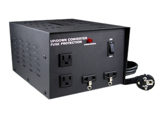 EUROPEAN INTERNATIONAL COMBINATION VOLTAGE STEP-DOWN OR STEP-UP TRANSFORMER, 1500 WATTS (VA), 50/60 HZ, FUSED, NEMA 5-15R OUTLET, ON-OFF SWITCH, 5.0 FOOT LONG POWER SUPPLY CORD WITH "SCHUKO" EU1-16P PLUG. CE MARK.

<br><font color="yellow">Notes: </font> 
<br><font color="yellow">*</font> Adapters available that convert transformer power cord plug to all International and European outlets. View links below.
<br><font color="yellow">*</font> Auto transformers change voltage levels and not frequency from 50 Hz to 60 Hz cycle (Hertz) or vice versa. Appliances using synchronous motors should have motor designed for specific frequency if motor speed is critical for proper operation of appliance or equipment. <font color="yellow">*</font> Not for use with medical equipment or refrigerators.

<br><font color="yellow">*</font><font color="yellow">*</font><font color="yellow">*</font> Scroll down to view transformer & voltage converter models. View links below for Worldwide International plug adapters. 
 
<br><font color="yellow">*</font> Select power connection adapters from adapter links. Adapters available for all countries. 

<br><font color="yellow">*</font> Adapter Links:  
 
<font color="yellow">*</font> <a href="https://www.internationalconfig.com/plug_adapt.asp" style="text-decoration: none">Country Specific Adapters</a>, <font color="yellow">*</font> <a href="https://www.internationalconfig.com/universal_plug_adapters_multi_configuration_electrical_adapters.asp" style="text-decoration: none">Universal Adapters</a>, <font color="yellow">*</font> <a href="https://www.internationalconfig.com/icc5.asp?productgroup=%27Plug%20Adapters%2C%20International%27" style="text-decoration: none">Entire List of Adapters</a>, <font color="yellow">*</font> <a href="https://www.internationalconfig.com/Electrical_Adapters_C13_C14_C19_C20_C15_C7_C5_C21_60309_and_Electrical_Adapter_Power_Cords.asp" style="text-decoration: none">IEC 60320 Adapters</a>, <BR><font color="yellow">*</font> <a href="https://www.internationalconfig.com/icc6.asp?item=IEC60320-Power-Cord-Splitters" style="text-decoration: none">IEC 60320 Splitter Adapters </a>, <font color="yellow">*</font> <a href="https://www.internationalconfig.com/icc6.asp?item=IEC60320-Power-Cord-Splitters" style="text-decoration: none">NEMA Splitter Adapters </a>, <font color="yellow">*</font> <a href="https://www.internationalconfig.com/icc6.asp?item=888-2126-ADPU" style="text-decoration: none">IEC 60309 Adapters</a>, <font color="yellow">*</font> <a href="https://www.internationalconfig.com/cordhelp.asp" style="text-decoration: none">Worldwide and IEC Power Cord Selector</a>.