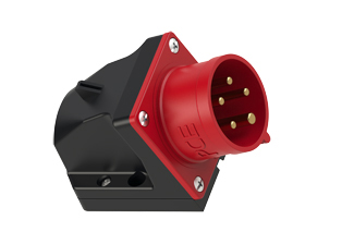 PCE 5159-6, WALL MOUNT INLET, 16A/20A-200/346V to 240/415V, SURFACE MOUNT BOX, SPLASHPROOF IP44, 6h, 4P5W, RED.
<br>PIN & SLEEVE SURFACE, WALL MOUNT INLET. cULus, OVE approved. Conformity Standards, UL 1682, UL 1686, IEC 60309-1, IEC 60309-2, CSA C22.2 182.1, CEE, EN 60309-1, EN 60309-2.

<br><font color="yellow">Notes: </font>
<br><font color="yellow">*</font> View "Dimensional Data Sheet" for extended product detail specifications and device measurement drawing.
<br><font color="yellow">*</font> View "Associated Products 1" for general overview of devices within this product category.
<br><font color="yellow">*</font> View "Associated Products 2" to download IEC 60309 Pin & Sleeve Brochure containing the complete cULus listed range of pin & sleeve devices.
<br><font color="yellow">*</font> Select mating IEC 60309 IP44 splashproof and IP67 watertight devices individually listed below under related products. Scroll down to view.