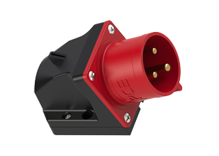 PCE 5239-7, WALL MOUNT INLET, 30A-480V, SURFACE MOUNT BOX, SPLASHPROOF IP44, 7h, 2P3W, RED.
<br>PIN & SLEEVE SURFACE, WALL MOUNT INLET. cULus approved. Conformity Standards, UL 1682, UL 1686, IEC 60309-1, IEC 60309-2, CSA C22.2 182.1

<br><font color="yellow">Notes: </font>
<br><font color="yellow">*</font> View "Dimensional Data Sheet" for extended product detail specifications and device measurement drawing.
<br><font color="yellow">*</font> View "Associated Products 1" for general overview of devices within this product category.
<br><font color="yellow">*</font> View "Associated Products 2" to download IEC 60309 Pin & Sleeve Brochure containing the complete cULus listed range of pin & sleeve devices.
<br><font color="yellow">*</font> Select mating IEC 60309 IP44 splashproof and IP67 watertight devices individually listed below under related products. Scroll down to view.