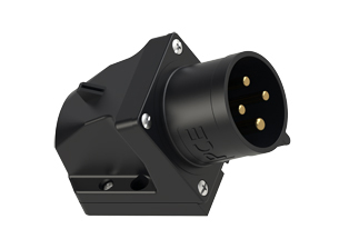 PCE 5249-5, WALL MOUNT INLET, 30A-600V, SURFACE MOUNT BOX, SPLASHPROOF IP44, 5h, 3P4W, BLACK.
<br>PIN & SLEEVE SURFACE, WALL MOUNT INLET. cULus approved. Conformity Standards, UL 1682, UL 1686, IEC 60309-1, IEC 60309-2, CSA C22.2 182.1

<br><font color="yellow">Notes: </font>
<br><font color="yellow">*</font> View "Dimensional Data Sheet" for extended product detail specifications and device measurement drawing.
<br><font color="yellow">*</font> View "Associated Products 1" for general overview of devices within this product category.
<br><font color="yellow">*</font> View "Associated Products 2" to download IEC 60309 Pin & Sleeve Brochure containing the complete cULus listed range of pin & sleeve devices.
<br><font color="yellow">*</font> Select mating IEC 60309 IP44 splashproof and IP67 watertight devices individually listed below under related products. Scroll down to view.