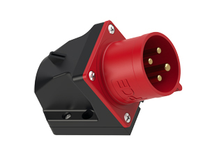 PCE 5249-7, WALL MOUNT INLET, 30A-480V, SURFACE MOUNT BOX, SPLASHPROOF IP44, 7h, 3P4W, RED.
<br>PIN & SLEEVE SURFACE, WALL MOUNT INLET. cULus approved. Conformity Standards, UL 1682, UL 1686, IEC 60309-1, IEC 60309-2, CSA C22.2 182.1

<br><font color="yellow">Notes: </font>
<br><font color="yellow">*</font> View "Dimensional Data Sheet" for extended product detail specifications and device measurement drawing.
<br><font color="yellow">*</font> View "Associated Products 1" for general overview of devices within this product category.
<br><font color="yellow">*</font> View "Associated Products 2" to download IEC 60309 Pin & Sleeve Brochure containing the complete cULus listed range of pin & sleeve devices.
<br><font color="yellow">*</font> Select mating IEC 60309 IP44 splashproof and IP67 watertight devices individually listed below under related products. Scroll down to view.
