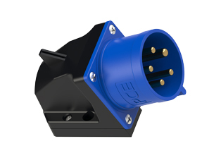PCE 5259-9, WALL MOUNT INLET, 30A/32A-120/208V, SURFACE MOUNT BOX, SPLASHPROOF IP44, 9h, 4P5W, BLUE.
<br>PIN & SLEEVE SURFACE, WALL MOUNT INLET. cULus, OVE approved. Conformity Standards, UL 1682, UL 1686, IEC 60309-1, IEC 60309-2, CSA C22.2 182.1, CEE, EN 60309-1, EN 60309-2.

<br><font color="yellow">Notes: </font>
<br><font color="yellow">*</font> View "Dimensional Data Sheet" for extended product detail specifications and device measurement drawing.
<br><font color="yellow">*</font> View "Associated Products 1" for general overview of devices within this product category.
<br><font color="yellow">*</font> View "Associated Products 2" to download IEC 60309 Pin & Sleeve Brochure containing the complete cULus listed range of pin & sleeve devices.
<br><font color="yellow">*</font> Select mating IEC 60309 IP44 splashproof and IP67 watertight devices individually listed below under related products. Scroll down to view.