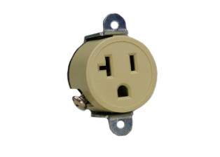 20 AMPERE-125 VOLT AC (USA / CANADA) PANEL MOUNT OUTLET, NEMA 5-20R TYPE B, SPECIFICATION GRADE, SIDE WIRED, SCREW TERMINALS, 2 POLE-3 WIRE GROUNDING (2P+E). IVORY. 

<br><font color="yellow">Notes: </font>

<br><font color="yellow">*</font> NEMA Panel Mount Outlets with same mounting design listed below.
<BR>**NEMA 5-15R Outlet Part #5258 (15A-125V). Accepts NEMA 5-15P plugs.
<BR>**NEMA 5-20R Outlet Part #5358 (20A-125V). Accepts NEMA 5-20P & NEMA 5-15P plugs.
<BR>**NEMA 6-15R Outlet Part #5658 (15A-250V). Accepts NEMA 6-15P plugs.
<BR>**NEMA 6-20R Outlet Part #5858 (20A-250V). Accepts NEMA 6-20P & NEMA 6-15P plugs. 
<br><font color="yellow">*</font> Terminal screw torque = 1.6 Nm-2.0 Nm.
 <br><font color="yellow">View: </font> # <a href="https://internationalconfig.com/icc6.asp?item=5358-QC" style="text-decoration: none">5358-QC</a> "SNAP-IN" panel mount design with Quick Connect / Solder Terminals.
<br><font color="yellow">View:</font> # <a href="https://internationalconfig.com/icc6.asp?item=5379-SS" style="text-decoration: none">5379-SS</a> Flange type panel mount design and # <a href="https://internationalconfig.com/icc6.asp?item=70050-BLK" style="text-decoration: none">70050-BLK</a> Weather resistant panel mount design.    
<br><font color="yellow">*</font> Plugs, power cords, outlets, PDU strips, connectors, inlets, adapters are listed below in related products. Scroll down to view.
