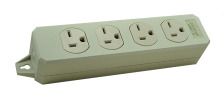 JAPAN 20 AMPERE-250 VOLT 4 OUTLET PDU POWER STRIP, PSE, JET APPROVED, JIS C 8303 TYPE B (JA4-15R) (NEMA 6-20R), 2 POLE-3 WIRE GROUNDING (2P+E). GRAY. 

<br><font color="yellow">Notes: </font> 
<br><font color="yellow">*</font> #56524-LC outlet accepts only NEMA 6-20P type plugs.
<br><font color="yellow">*</font> For horizontal rack mount applications use #52019, #52019-BLK mounting plates.
<br><font color="yellow">*</font> Japan power cords, plugs, outlets, connectors are listed below in related products. Scroll down to view.