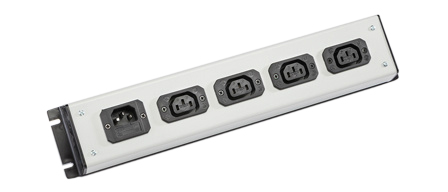 IEC 60320 C-13, C-14 10 AMPERE-250 VOLT 4 OUTLET PDU POWER STRIP, 2 POLE-3 WIRE GROUNDING (2P+E), C-14 FUSED POWER INLET. BLACK/GRAY.

<br><font color="yellow">Notes: </font> 
<br><font color="yellow">*</font> For horizontal rack applications use #52019 or #52019-BLK mounting plate.
<br><font color="yellow">*</font> Fused C14 power inlet accepts C13, C15 detachable power cords and rewireable C13, C15 connectors.

<br><font color="yellow">*</font> Complete range of IEC60320 C13 and C19 Power Strips. <a href="https://www.internationalconfig.com/iec-60320-power-strips-multiple-outlet-pdu-power-distribution-units.asp" style="text-decoration: none">C13 and C19 Power Strips Link</a>

<br><font color="yellow">*</font> IEC 60320 C13, C14 PDU outlet strips, detachable power cords, "Y" splitter cords, C14 plugs, C13, C15 connectors, inlets, outlets, sockets, receptacles, plug adapters are listed below in related products. Scroll down to view.


 

 
