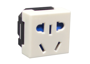 CHINA MULTI-CONFIGURATION 10 AMPERE 250 VOLT MODULAR OUTLET, GB 2099-1 TYPE I (CH1-10R), 36mmX36mm SIZE, SHUTTERED CONTACTS, 2 POLE-3 WIRE GROUNDING (2P+E), SCREW-CLAMP TERMINALS. IVORY. 

<br><font color="yellow">Notes: </font> 

<br><font color="yellow">*</font> Outlet accepts 10A-250V China (CH1-10P), Australia (AU1-10P) (2P+E) plugs & non-grounding (2P) American, European plugs.

<br><font color="yellow">*</font> Mounts on American 2x4, 4x4 wall boxes. Surface mounts on wall boxes # 74225, 84225-AR.

<br><font color="yellow">*</font> Mounts on European one gang wall boxes with (60mm) mounting centers # 72350X35D, 72350-F, 77190, 72360.

<br><font color="yellow">*</font> Mounts on European two gang wall boxes with (120mm) mounting centers # 72355X35D, 72355-F, 72365.

<br><font color="yellow">*</font> Panel mount on frame # 74970-W. DIN Rail mount on frame # 74970-DIN.  

<br><font color="yellow">*</font> Mounts in "12", "3", "6", "9" clock hour positions on wall plates / mounting frames.
<br><font color="yellow">*</font> Wall plates GFCI/RCD outlets, PDU strips, circuit breakers, plug adapters are listed below in related products. Scroll down to view.
<br><font color="yellow">*</font> Contact sales for product application assistance.  