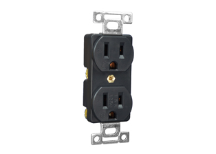 JAPAN 15 AMPERE-125 VOLT DUPLEX OUTLET, JIS C 8303 TYPE B (JA1-15R) (NEMA 5-15R), IMPACT RESISTANT NYLON BODY, 2 POLE-3 WIRE GROUNDING (2P+E), BACK OR SIDE WIRED. BLACK. PSE, JET APPROVED. 

<br><font color="yellow">Notes: </font> 
<br><font color="yellow">*</font> Outlet mounts on American 2x4 wall boxes. Mating wall plate #78501.
<br><font color="yellow">*</font> Outlet accepts 15A-125V American NEMA 5-15P, NEMA 1-15P plugs, Japan JA1-15P plugs. <font color="YELLOW"> Locking version available #78500-LK. Prevents accidental disconnects.</font>
<br><font color="yellow">*</font> Japan power cords, plugs, outlets, connectors are listed below in related products. Scroll down to view.
