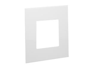 ONE GANG WALL PLATE FOR MODULAR DEVICES, 92mmX92mm SIZE,  MOUNTS ON SURFACE WALL BOX # 79260X45-N OR RECESSED WALL BOXES # 72350X35D, 72350X47D, 72350-F, ACCEPTS 45mmX45mm & 22.5mmX45mm SIZE MODULAR DEVICES. WHITE.

<br><font color="yellow">Notes: </font> 
<br><font color="yellow">*</font> Requires one # 79250X45-N modular device mounting frame.
<br><font color="yellow">*</font> View related products listings below for modular outlets, GFCI/RCBO circuit breakers, overload circuit breakers, switches and other accessories.
