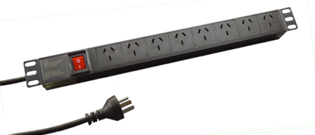 ARGENTINA 10 AMPERE 250 VOLT IRAM 2073 TYPE I (AR1-10R) 8 OUTLET PDU POWER STRIP, "19" HORIZONTAL RACK MOUNT, (1U SIZE), D.P. SWITCH, PILOT LIGHT, 50/60HZ, METAL ENCLOSURE, 2 POLE-3 WIRE GROUNDING (2P+E), 1.5mm2 CORD, 3.0 METERS (9FT-10IN) LONG. BLACK. 

<br><font color="yellow">Notes: </font> 
<br><font color="yellow">*</font> Operating temp. = -10C to +60C.
<br><font color="yellow">*</font> Storage temp. = -25C to +65C.
<br><font color="yellow">*</font> Universal multi-configuration power strips #59208-C19H, 59208-C19V accept Argentina 20A-250V and 10A-250V plugs.
<br><font color="yellow">*</font> Power cords, plugs, outlets, GFCI sockets, connectors, weatherproof covers, wall boxes, panel mount frames listed below in related products. Scroll down to view.

 