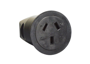 ARGENTINA 10 AMPERE-250 VOLT CONNECTOR TYPE I (AR1-10R), 2 POLE-3 WIRE GROUNDING (2P+E), O.D. CORD GRIP = 8mm (0.315") DIA., BLACK.

<br><font color="yellow">Notes: </font> 
<br><font color="yellow">*</font> Terminal screw torque = 0.5Nm, Assembly screws = 0.4Nm.
<br><font color="yellow">*</font> Scroll down to view Argentina plugs, outlets, GFCI/RCD sockets, power cords, power strips, plug adapters and related South America, European, International wiring devices.


 