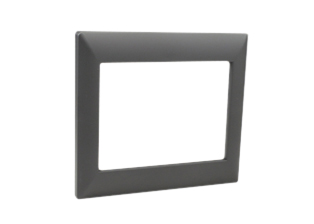 WALL PLATE, TWO GANG, ACCEPTS 75mmX50mm, 37mmX50mm, 18.5mmX50mm SIZE MODULAR DEVICES DEVICES. DARK GRAY. 

<br><font color="yellow">Notes: </font>

<br><font color="yellow">*</font> Mounts on American 4X4 Wall boxes. Requires # 84203-F mounting frame.

<br><font color="yellow">*</font> Mounts on International wall boxes with 3 9/32" (83mm) centers. Requires # 84203-F mounting frame.

<br><font color="yellow">*</font> Wall plate accepts two 75mmx50mm, four 37mmx50mm, eight 18.5mmx50mm modular devices or combinations of devices.

 <br><font color="yellow">*</font> Wall Plate Color Options: White, Dark Gray, Chrome. 

<br><font color="yellow">*</font> Argentina, Brazil, Chile, Italy, European, NEMA Outlets, switches, wall boxes listed below. Scroll down to view.


