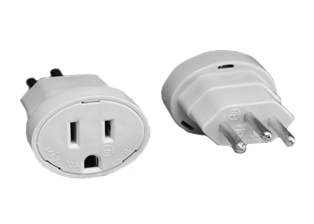 BRAZIL, S. AFRICA PLUG ADAPTER, 10 AMPERE-250 VOLT, CONNECTS AMERICAN 15A-125V NEMA 5-15P PLUGS WITH BRAZIL NBR 14136, S. AFRICA SANS 164-2<font color="yellow"> TYPE N</font> OUTLETS, 2 POLE-3 WIRE GROUNDING (2P+E). GRAY. 

<br><font color="yellow">Notes: </font> 
<br><font color="yellow">*</font> Adapter plug connects with South Africa SANS 164-2 type N 15/16A-250V outlets and Brazil NBR 14136 type N 20A-250V outlets only.
<br><font color="yellow">*</font><font color="yellow">*</font> Scroll down to view related product groups including similar adapters or select from Adapter Links and Transformer Links.
<br><font color="yellow">*</font> Adapter Links:  
<font color="yellow">-</font> <a href="https://www.internationalconfig.com/plug_adapt.asp" style="text-decoration: none">Country Specific Adapters</a> <font color="yellow">-</font> <a href="https://www.internationalconfig.com/universal_plug_adapters_multi_configuration_electrical_adapters.asp" style="text-decoration: none">Universal Adapters</a> <font color="yellow">-</font> <a href="https://www.internationalconfig.com/icc5.asp?productgroup=%27Plug%20Adapters%2C%20International%27" style="text-decoration: none">Entire List of Adapters</a> <font color="yellow">-</font> <a href="https://www.internationalconfig.com/Electrical_Adapters_C13_C14_C19_C20_C15_C7_C5_C21_60309_and_Electrical_Adapter_Power_Cords.asp" style="text-decoration: none">IEC 60320 Adapters</a> <font color="yellow">-</font><BR> <a href="https://www.internationalconfig.com/icc6.asp?item=IEC60320-Power-Cord-Splitters" style="text-decoration: none">IEC 60320 Splitter Adapters </a> <font color="yellow">-</font> <a href="https://www.internationalconfig.com/icc6.asp?item=IEC60320-Power-Cord-Splitters" style="text-decoration: none">NEMA Splitter Adapters </a> <font color="yellow">-</font> <a href="https://www.internationalconfig.com/icc6.asp?item=888-2126-ADPU" style="text-decoration: none">IEC 60309 Adapters</a> <font color="yellow">-</font> <a href="https://www.internationalconfig.com/cordhelp.asp" style="text-decoration: none">Worldwide and IEC Power Cord Selector</a>.
<br><font color="yellow">*</font> Transformer Links: <font color="yellow">-</font> <a href="https://www.internationalconfig.com/icc6.asp?item=Transformers" style="text-decoration: none">Step-Up, Step-Down Transformers & Voltage Converters </a>.